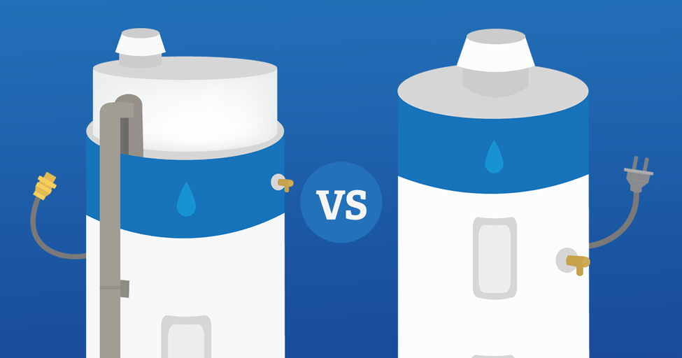  Gás vs. Aquecedores de água elétricos